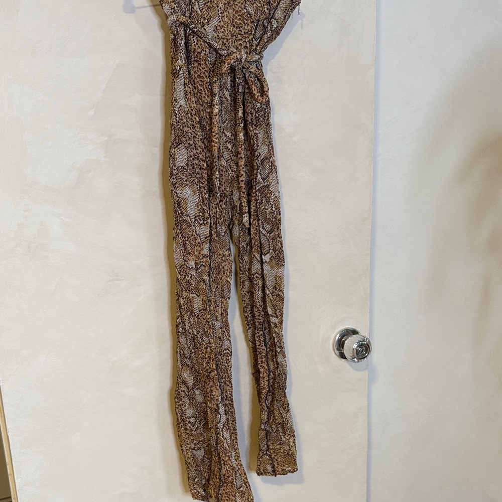 Nanushka Patterned Wide Leg Pants - Picture 3 of 4